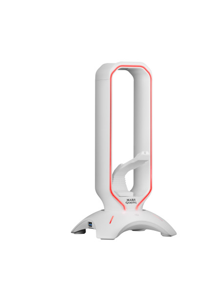 Mars Gaming MHHPROW, Blanco, One size