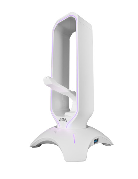 Mars Gaming MHHPROW, Blanco, One size