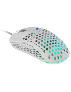 Mars Gaming MM55W, Ratón Inalámbrico Gaming RGB Chroma, Ultra-ligero 55 g, 12800 DPI, Switches Mecánicos Programables HUANO, 2