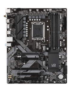 GIGABYTE B760 DS3H AX DDR4 Placa Base - Compatible con procesadores Intel Core de 14ª generación, VRM digital de 8+2+1 fases, 2