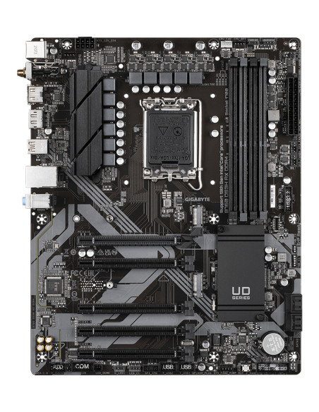 GIGABYTE B760 DS3H AX DDR4 Placa Base - Compatible con procesadores Intel Core de 14ª generación, VRM digital de 8+2+1 fases,