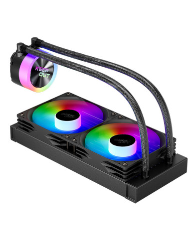 KeepOut XWC-240 sistema de refrigeración para ordenador Carcasa del ordenador Sistema de refrigeración líquida todo en uno 12