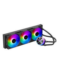 KeepOut XWC-360 sistema de refrigeración para ordenador Procesador Kit de refrigeración líquida 12 cm Negro