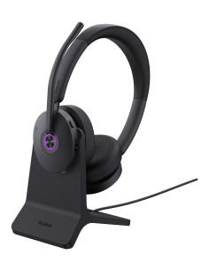 Yealink BH74 + Stand Teams USB-C A Auriculares Inalámbrico Diadema Oficina Centro de llamadas USB Type-C   USB Type-A Bluetooth 2