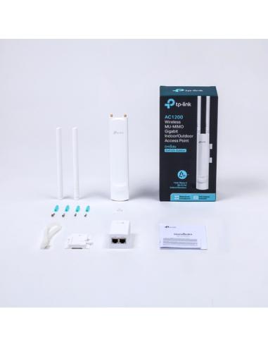 TP-Link Omada EAP225-Outdoor 1200 Mbit/s Blanco Energía sobre Ethernet (PoE)