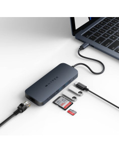 Targus HD4004GL base para portátil y replicador de puertos USB Tipo C Azul 2