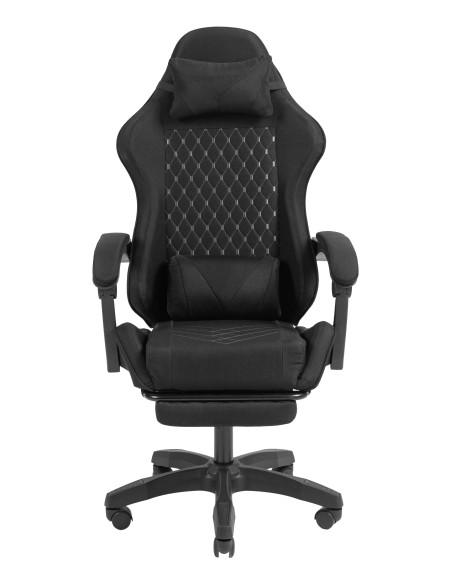 Mars Gaming MGC-X Fabric Silla para videojuegos de PC Asiento acolchado Negro