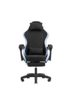 Mars Gaming MGC-X Fabric Silla para videojuegos de PC Asiento acolchado Negro, Azul