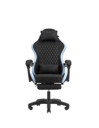 Mars Gaming MGC-X Fabric Silla para videojuegos de PC Asiento acolchado Negro, Azul
