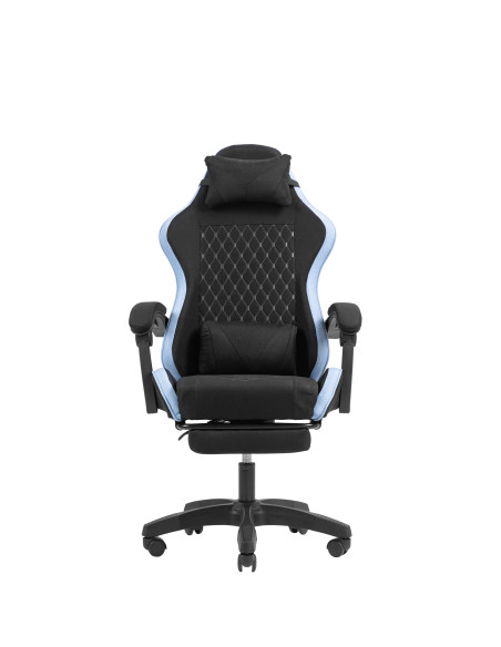 Mars Gaming MGC-X Fabric Silla para videojuegos de PC Asiento acolchado Negro, Azul