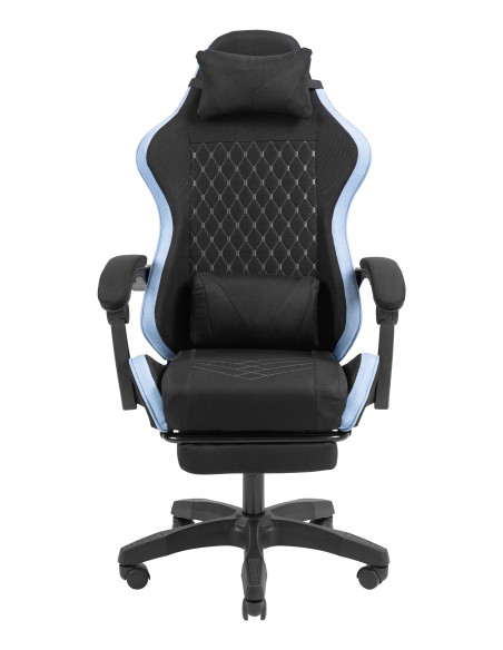 Mars Gaming MGC-X Fabric Silla para videojuegos de PC Asiento acolchado Negro, Azul