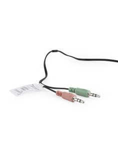 Gembird MHS-001 auricular y casco Auriculares Alámbrico Diadema Música Negro 2