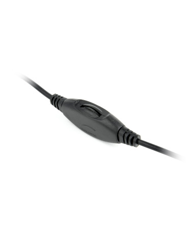 Gembird MHS-001 auricular y casco Auriculares Alámbrico Diadema Música Negro