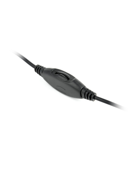 Gembird MHS-001 auricular y casco Auriculares Alámbrico Diadema Música Negro