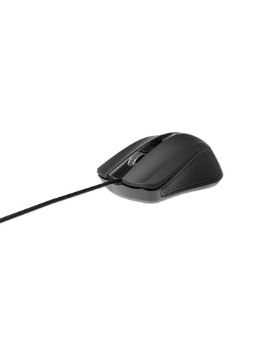 Gembird MUS-4B-01 ratón Oficina Ambidextro USB tipo A Óptico 1200 DPI