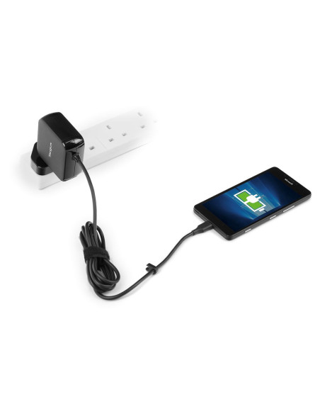 Targus APA95EU cargador de dispositivo móvil Universal Negro Corriente alterna Interior