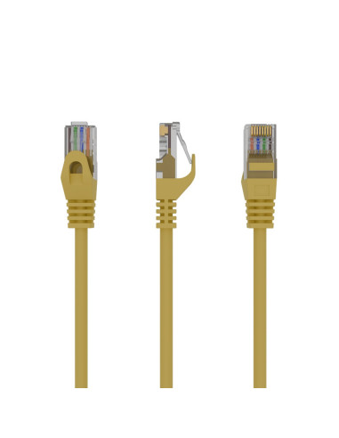 Gembird PP6U-0.5M cable de red Amarillo 0,5 m Cat6 U UTP (UTP)