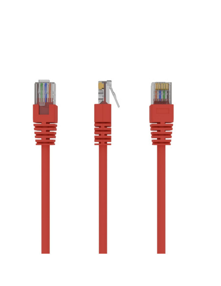 Gembird Patch Cord Cat.5e UTP 0.25m cable de red Rojo 0,25 m Cat5e U UTP (UTP)