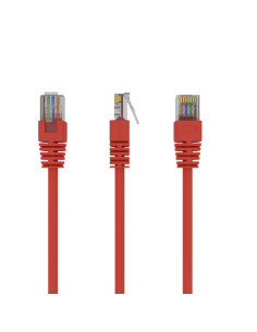 Gembird PP12-1M R cable de red Rojo Cat5e U UTP (UTP)