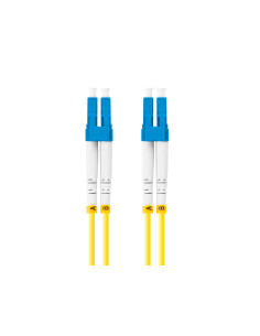 Lanberg FO-LULU-SD11-0020-YE Cable de fibra óptica e InfiniBand 2 m LC Amarillo