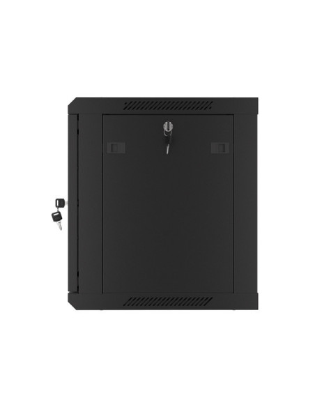 Lanberg WF01-6409-00B armario rack 9U Bastidor de pared Negro