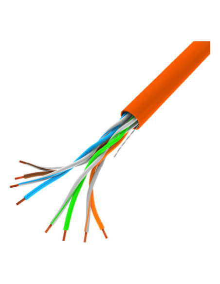 Lanberg LCU5-10CC-0305-O cable de red Naranja 305 m Cat5 U UTP (UTP)