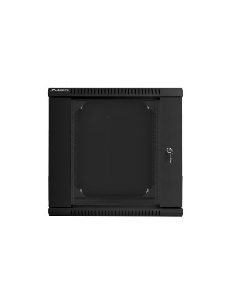 Lanberg WF02-6612-10B armario rack 12U Bastidor de pared Negro