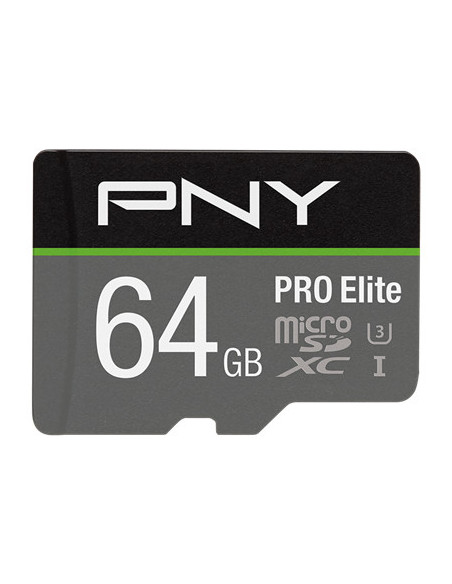 PNY PRO Elite 64 GB MicroSDXC UHS-I Clase 10