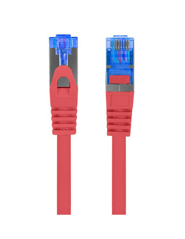 Lanberg PCF6A-10CC cable de red Rojo 3 m Cat6a S FTP (S-STP)