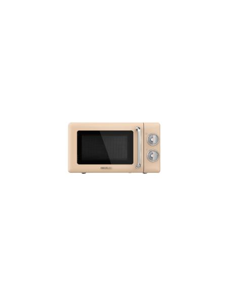 Cecotec 01704 microondas Encimera Solo microondas 20 L 700 W Beige