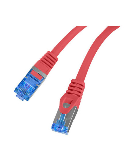 Lanberg PCF6A-10CC cable de red Rojo 3 m Cat6a S FTP (S-STP)