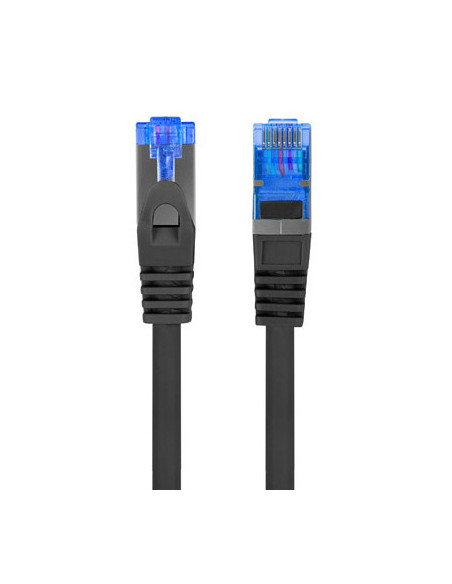 Lanberg PCF6A-10CC cable de red Negro 1,5 m Cat6a S FTP (S-STP)
