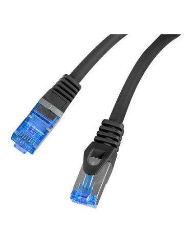 Lanberg PCF6A-10CC cable de red Negro 1,5 m Cat6a S FTP (S-STP)