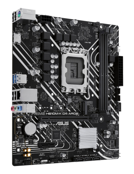 ASUS PRIME H610M-K D4 ARGB Intel H610 LGA 1700 micro ATX