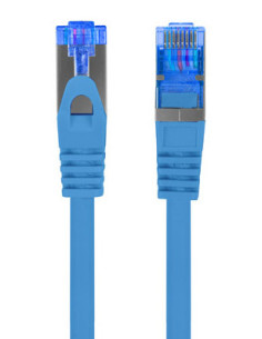 Lanberg PCF6A-10CC cable de red Azul 1 m Cat6a S FTP (S-STP) 2