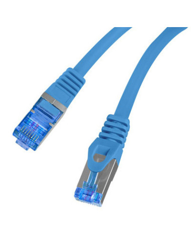 Lanberg PCF6A-10CC cable de red Azul 1 m Cat6a S FTP (S-STP)