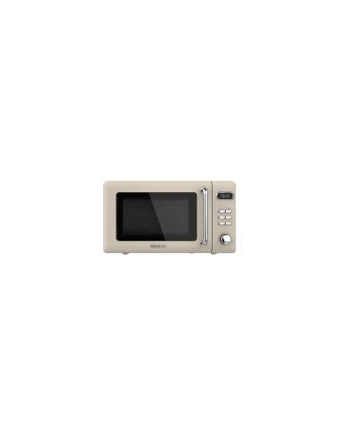 Cecotec 01714 microondas Beige Microondas con grill Encimera 20 L 700 W