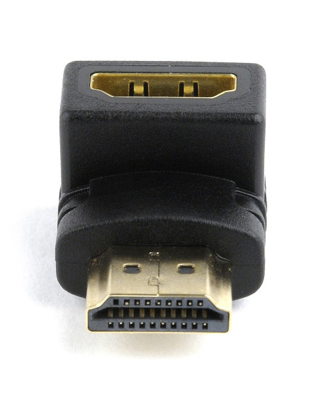 Gembird A-HDMI90-FML cambiador de género para cable HDMI Negro