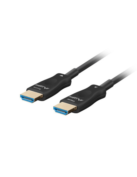 Lanberg CA-HDMI-30FB-0100-BK cable HDMI 10 m HDMI tipo A (Estándar) Negro