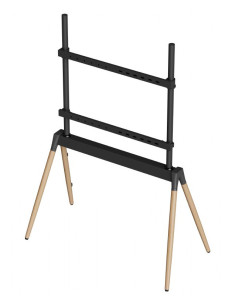 Gembird TVS-86F-01-BK soporte para TV 2,18 m (86") Negro, Madera 2