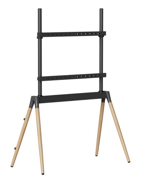 Gembird TVS-86F-01-BK soporte para TV 2,18 m (86") Negro, Madera