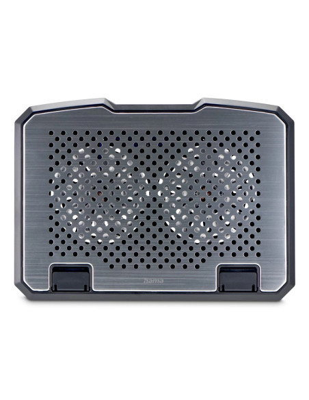 Hama Aluminium almohadilla fría 39,6 cm (15.6") Negro