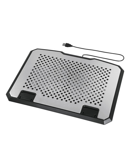 Hama Aluminium almohadilla fría 39,6 cm (15.6") Negro