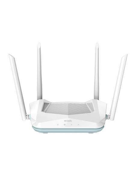 D-Link EAGLE PRO AI AX1500 Smart Router router inalámbrico Gigabit Ethernet Doble banda (2,4 GHz   5 GHz) Blanco