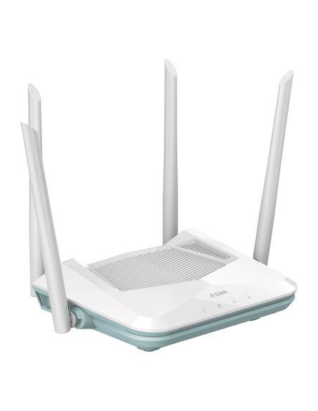D-Link EAGLE PRO AI AX1500 Smart Router router inalámbrico Gigabit Ethernet Doble banda (2,4 GHz   5 GHz) Blanco