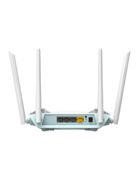D-Link EAGLE PRO AI AX1500 Smart Router router inalámbrico Gigabit Ethernet Doble banda (2,4 GHz   5 GHz) Blanco