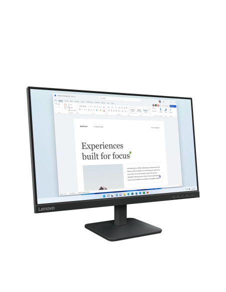 Lenovo L24-4e pantalla para PC 60,5 cm (23.8") 1920 x 1080 Pixeles Full HD LCD Negro