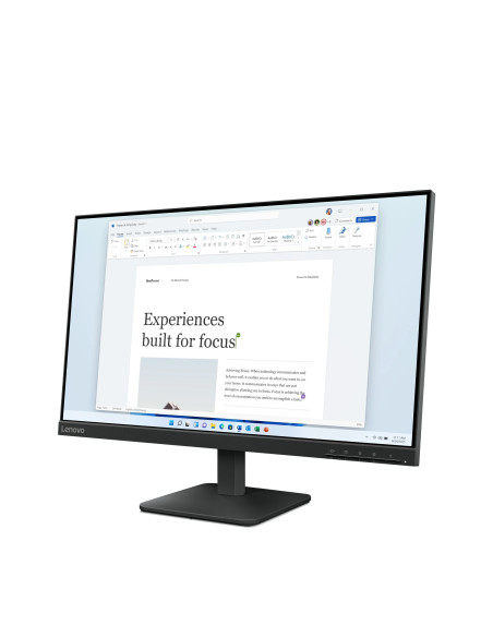 Lenovo L24-4e pantalla para PC 60,5 cm (23.8") 1920 x 1080 Pixeles Full HD LCD Negro