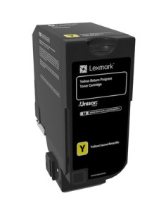 Lexmark 74C20Y0 cartucho de tóner 1 pieza(s) Original Amarillo