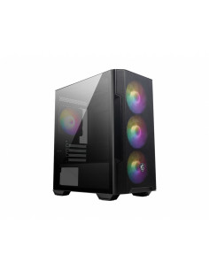 MSI MAG Forge M100R Midi Tower Negro, Transparente